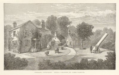 Hogar, Patricroft, después de un dibujo de James Nasmyth, c 1840 de Frederick (attr. to) Barnard