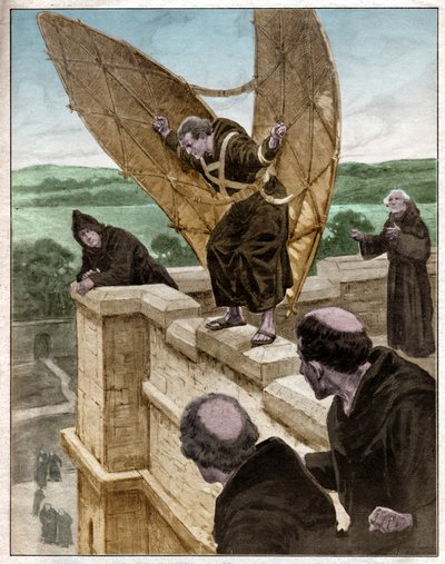 Vuelo de Eilmer de Malmesbury de . .