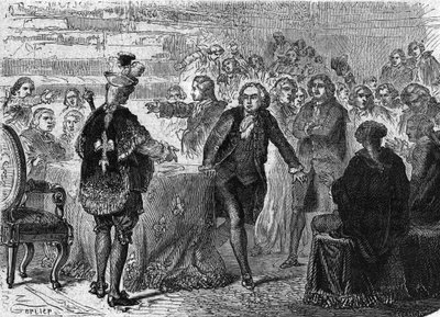 Revolución Francesa: Mirabeau frente a Dreux-Brézé, 23 de junio de . .