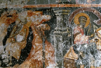 Fresco en el monasterio de Odigitrias de Georg Carl Heinrich Dollmann