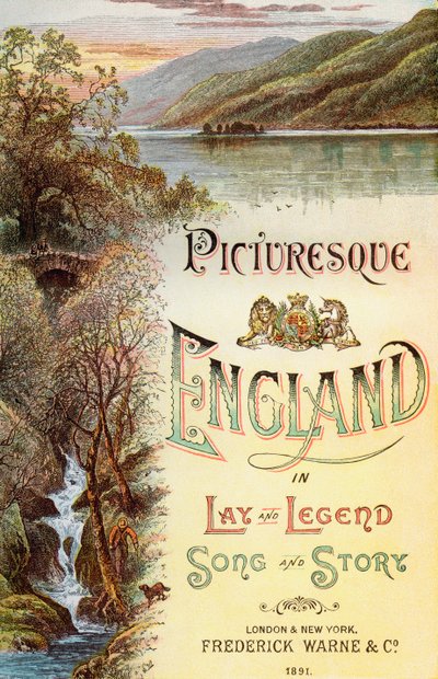 Frontispicio del libro Inglaterra Pintoresca, Sus Monumentos y Lugares Históricos, publicado en 1891 de . .