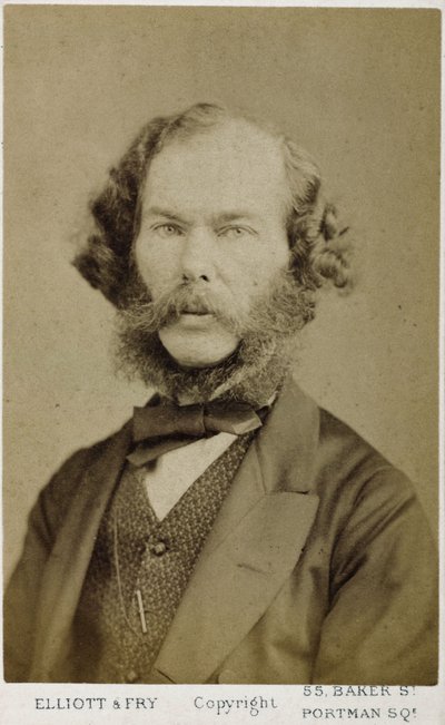 George Henry Lewes, escritor y filósofo inglés, c 1865-1878 de Ferdinand Georg Waldmuller