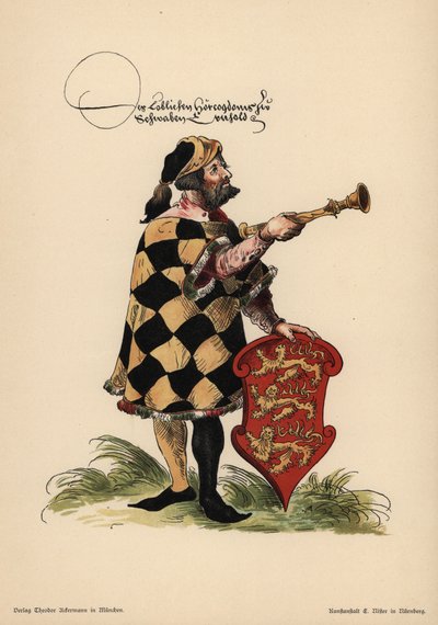 Heraldo de Suabia, Herold der Schwabische de John Pardon