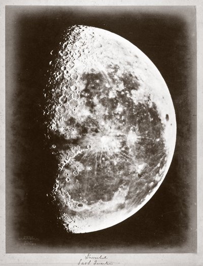 Último cuarto invertido de la Luna de Frederick (attr. to) Barnard