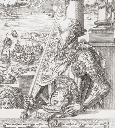 Jean Parisot de la Valette, retrato de . .