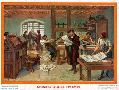Johannes Gutenberg de John Pardon