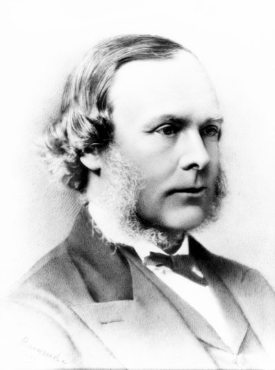 Joseph Lister, cirujano inglés y fundador de la cirugía antiséptica de Ferdinand Georg Waldmuller