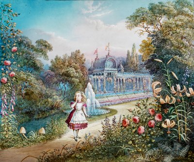 Las Aventuras de Alicia en el País de las Maravillas - Alicia en el País de las Maravillas, linterna mágica de Frederick (attr. to) Barnard