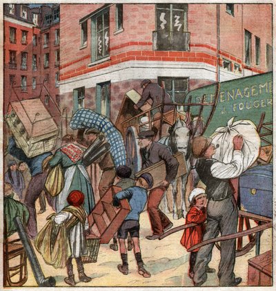 Viviendas sociales en Francia de Ferdinand Georg Waldmuller