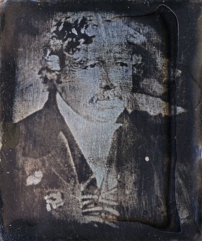 Louis Jacques Mandé Daguerre, pionero de la fotografía francesa, c. 1840s de Frederick (attr. to) Barnard
