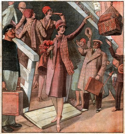 Miss Francia en 1928 de Ferdinand Georg Waldmuller