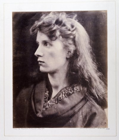 Sra. Keene como Lady Clara Vere de Vere del poema de Alfred Lord Tennyson de John Pardon