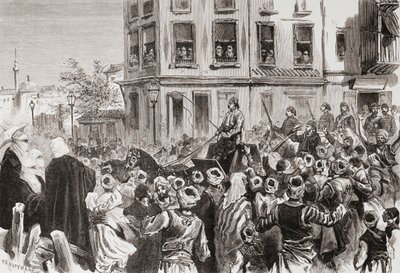 Osman Pasha regresa a Constantinopla en 1878 de . .