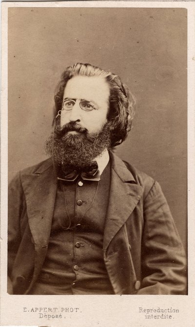 Comuna de París (1871): retrato de Theophile Ferre (1846-1871) miembro de la Comuna. Fotografía Appert. Dim. 10,5X6,3 cm de Frederick (attr. to) Barnard