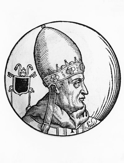 Retrato de Benedicto IV (fallecido en 903) de William Walcutt