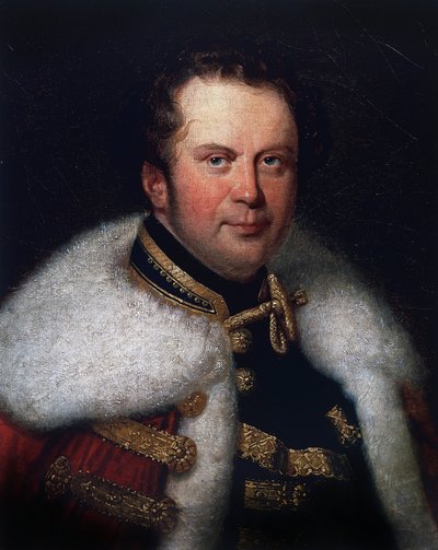 Retrato de Franz Brunsvik (1777-1849), chelista eslovaco y director del teatro municipal en Budapest de William Walcutt