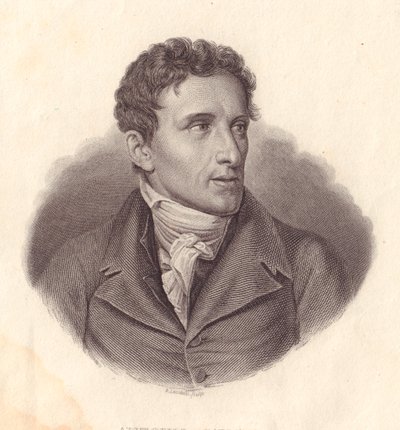 Retrato del escultor italiano Antonio Canova (1757-1822) de William Walcutt