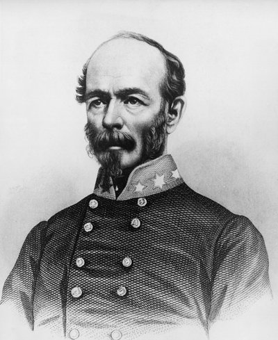 Retrato de Joseph Eggleston Johnston (1807-1891), oficial del ejército estadounidense de William Walcutt