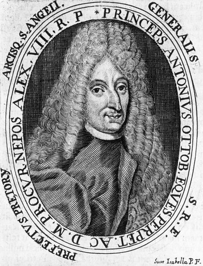 Retrato del Príncipe Antonio Ottoboni (1646-1710), general del ejército papal de William Walcutt