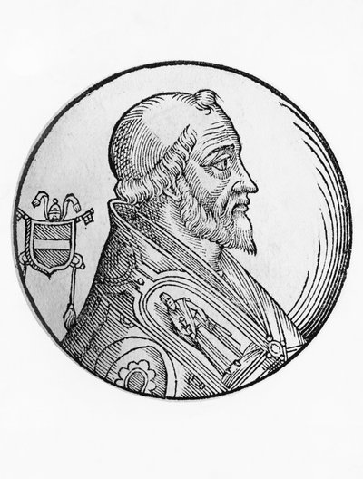 Retrato de San León IX (Bruno de Egisheim-Dagsburg) de William Walcutt