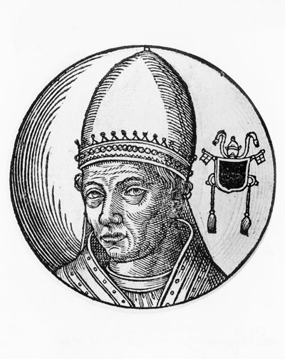Retrato de Esteban VII, o VIII (fallecido en 931) de William Walcutt