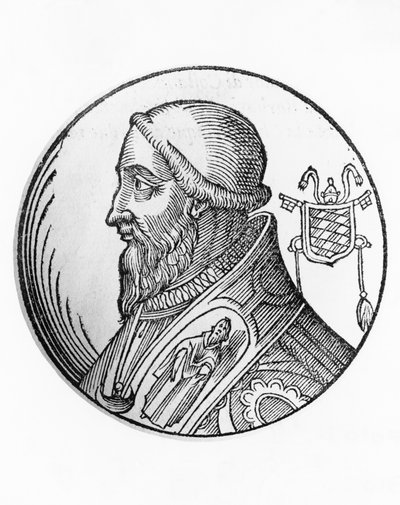 Retrato de Víctor II (Gebhard von Calw-Dollnstein-Hirschberg, circa 1017-1057) de William Walcutt