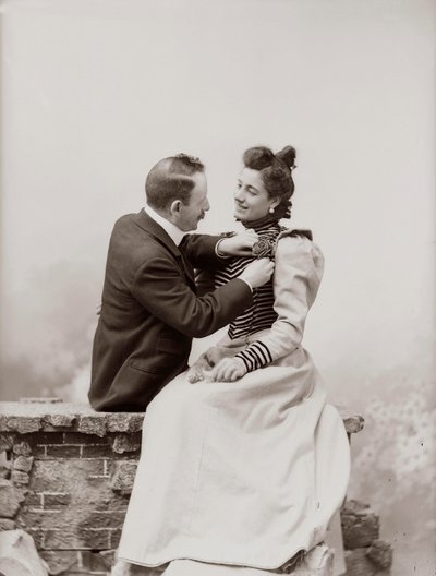 Retrato de un hombre y una mujer de Henry Charles Fehr