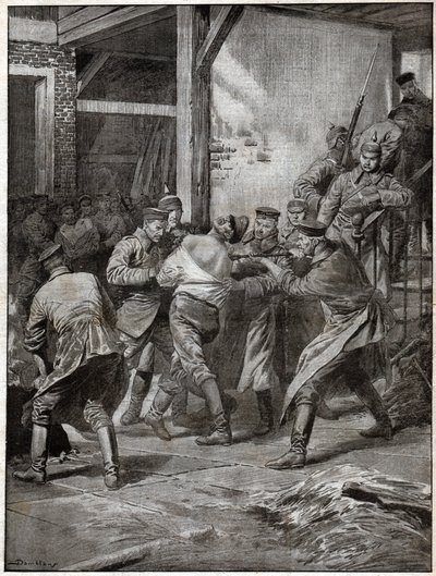 Prisioneros rusos durante la Primera Guerra Mundial de Ferdinand Georg Waldmuller