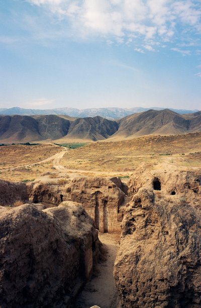 Ruinas de Nisa, capital del Imperio Parto (Lista del Patrimonio Mundial de la Unesco, 2007), Turkmenistán de Georg Carl Heinrich Dollmann