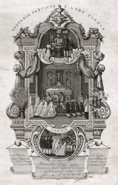 Sacramentos en la Iglesia Católica de . .