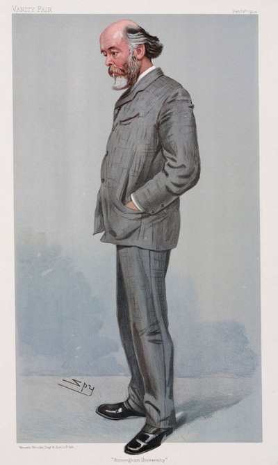 Sir Oliver Lodge, físico inglés de Henry Charles Fehr