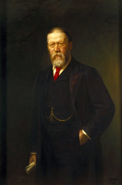 Sir William Henry Preece, ingeniero eléctrico galés de Ferdinand Georg Waldmuller