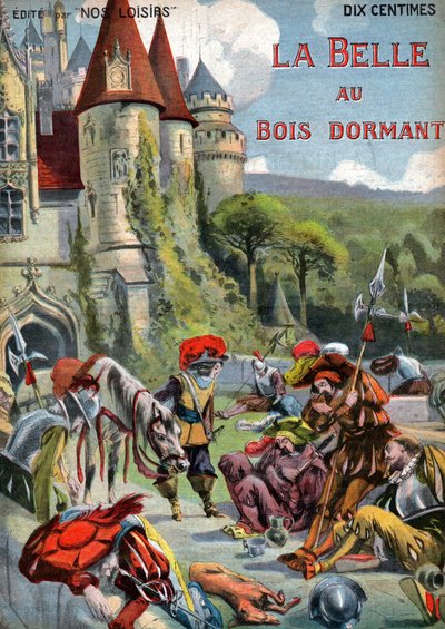 La Bella Durmiente alrededor de 1910 (grabado) de . .