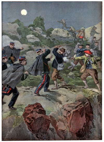 Contrabandistas en Francia de . .