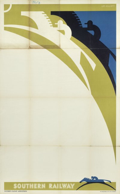 Cartel de stock de Southern Railway de Frederick (attr. to) Barnard
