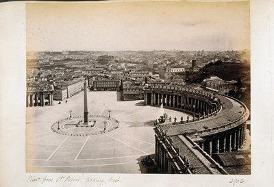 Plaza de San Pedro, Roma de John Pardon