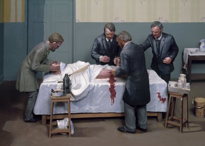 Antisépticos quirúrgicos Una operación antiséptica de Ferdinand Georg Waldmuller
