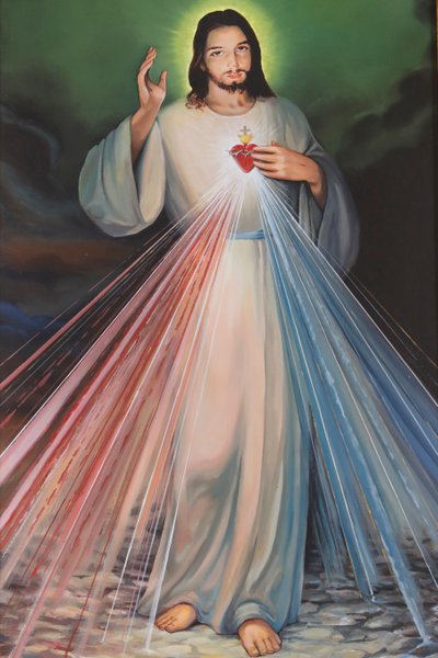 Templo de Monte Grisa. La Divina Misericordia, Sagrado Corazón de Jesús. Italia de . .