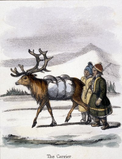 El transportista, c. 1845 de Frederick (attr. to) Barnard