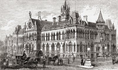 Los Tribunales de Asize de Manchester, Manchester, Inglaterra de . .