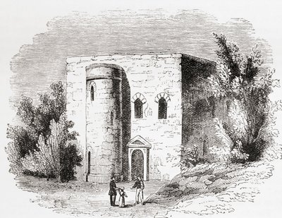 El Santuario, Abadía de Westminster, Londres, Inglaterra, visto aquí en el siglo XIX de . .