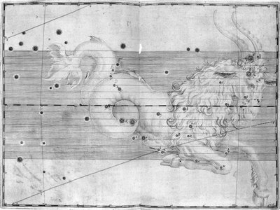 La constelación de Capricornio de Frederick (attr. to) Barnard