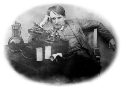 Thomas Edison, inventor estadounidense de Frederick (attr. to) Barnard