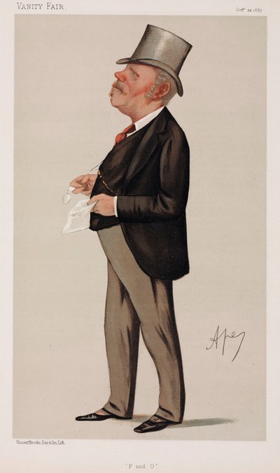Thomas Sutherland, magnate naviero británico de Henry Charles Fehr