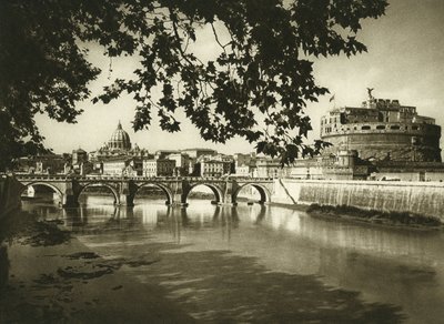 Vista del Puente y Castel Sant