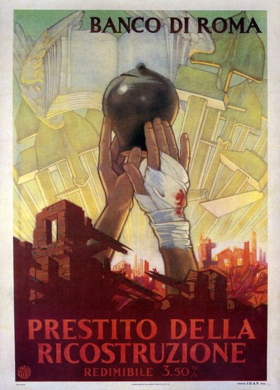 SEGUNDA GUERRA MUNDIAL - PRÉSTAMO DE RECONSTRUCCIÓN 1945 de . .