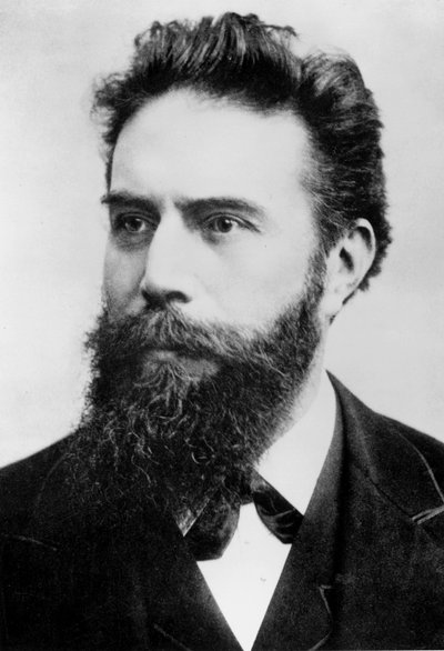 Wilhelm Conrad Roentgen, físico alemán, c. 1890 de Ferdinand Georg Waldmuller