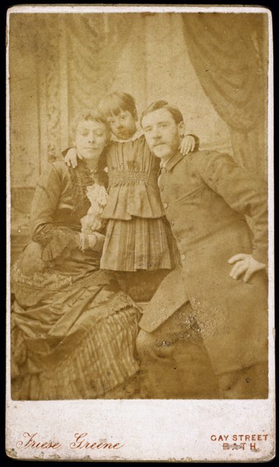 William Friese-Greene, cinematógrafo, y familia, c. 1880 de Henry Charles Fehr