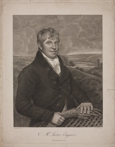 William Lester, ingeniero británico de Frederick (attr. to) Barnard