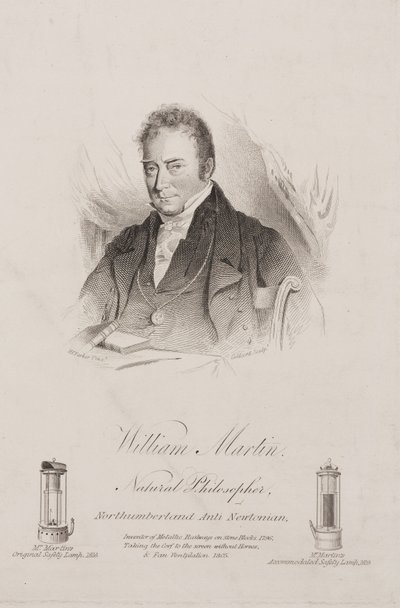 William Martin, poeta y físico inglés, c 1820s de Frederick (attr. to) Barnard
